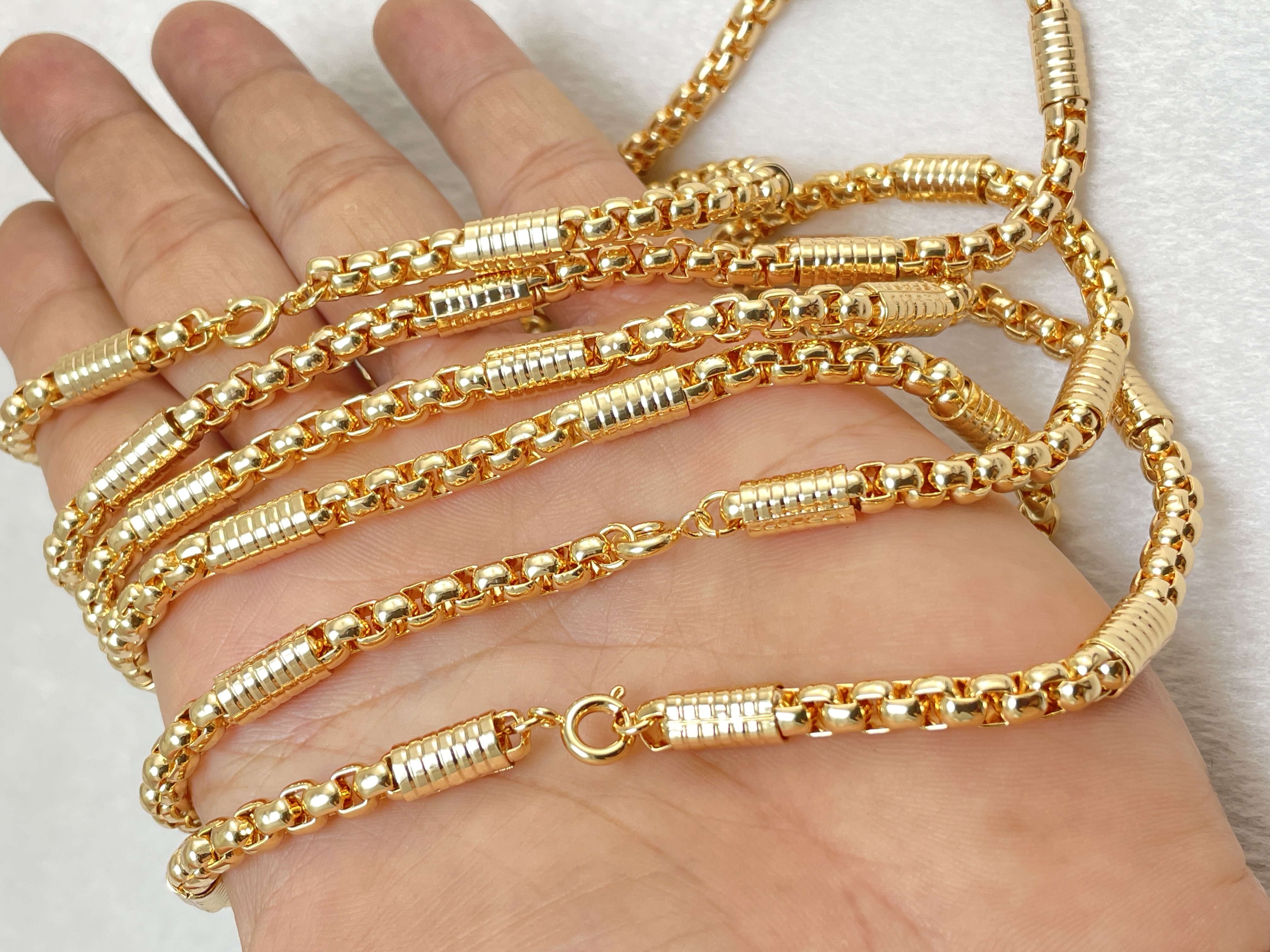 Dây chuyền nam mạ vàng 24k cao cấp