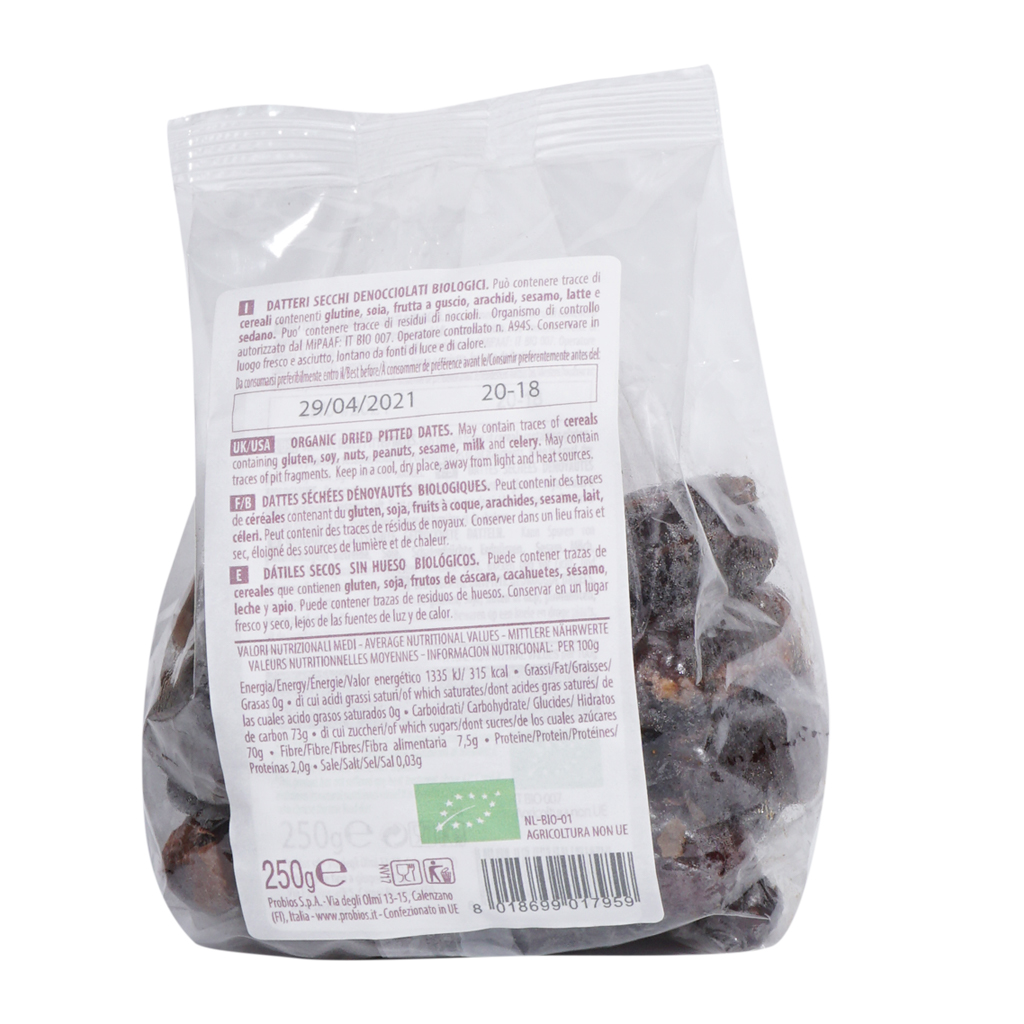 Chà Là Hữu Cơ Đã Tách Hạt 250g Dietfood Organic Dates Pitted
