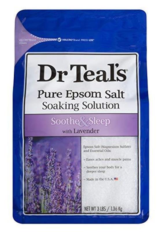 Muối tắm Epsom tinh dầu oải hương Dr Teals 1.36kg giá rẻ