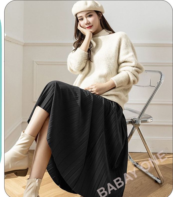 Chân Váy bầu Dáng dài thiết kế (có chun chỉnh Đủ Sz)