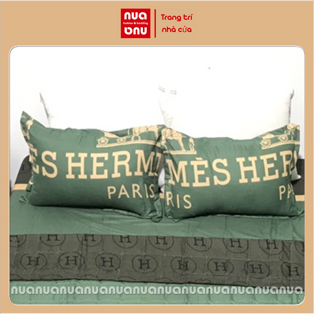 Vỏ gối nằm NUA Fashion Bedding vỏ gối 45x65, bao gối cotton poly áo gối xinh