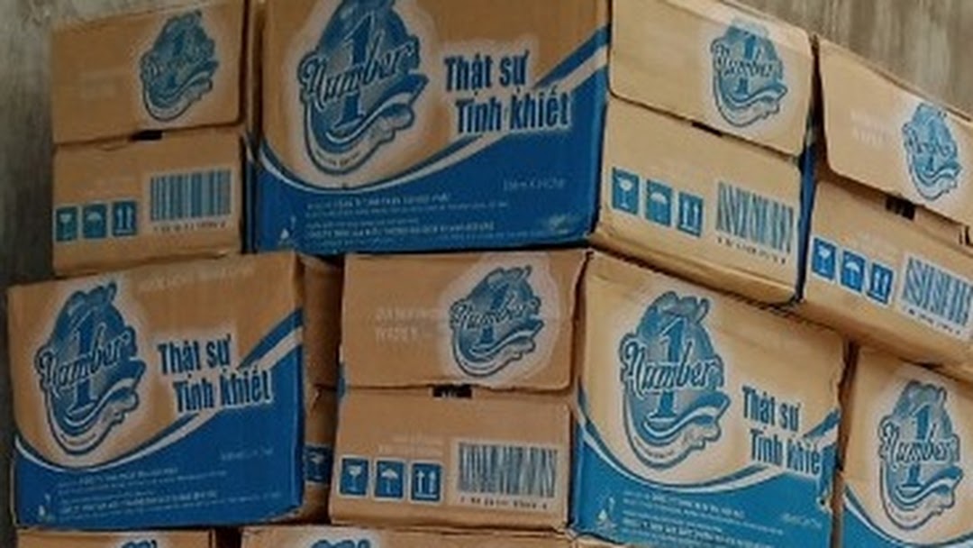 Thùng 24 Chai Nước Suối Tinh Khiết Number One 500ml