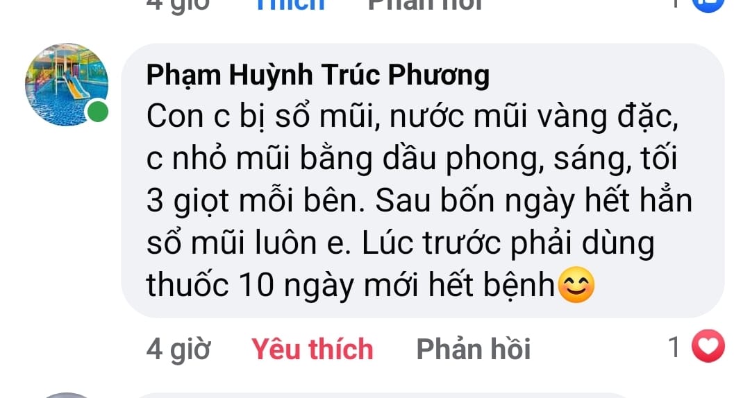 Dầu phong hoàn hảo 100ml