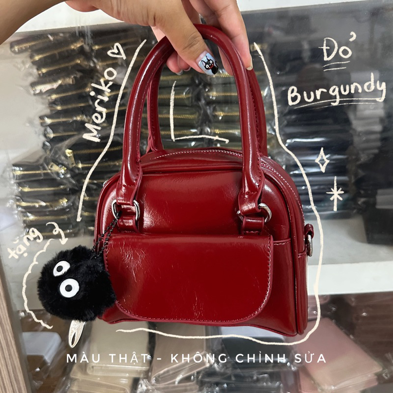 [ Tặng Kèm Charm ] Mariko まりこ Cube Bag - Túi Đeo Chéo Mini MARIKO ( Ouithebrand )