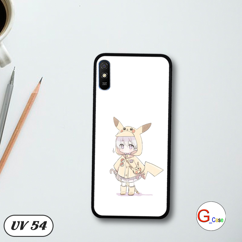 Ốp điện thoại xiaomi redmi 9a - lưng nhám viền dẻo