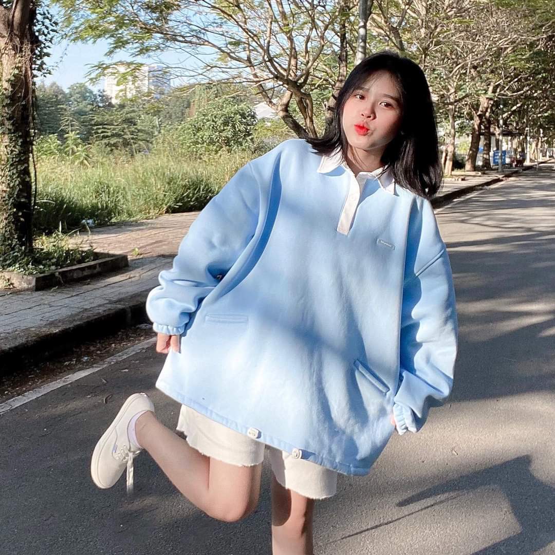 Áo Sweater unisex Mery (nỉ bông)