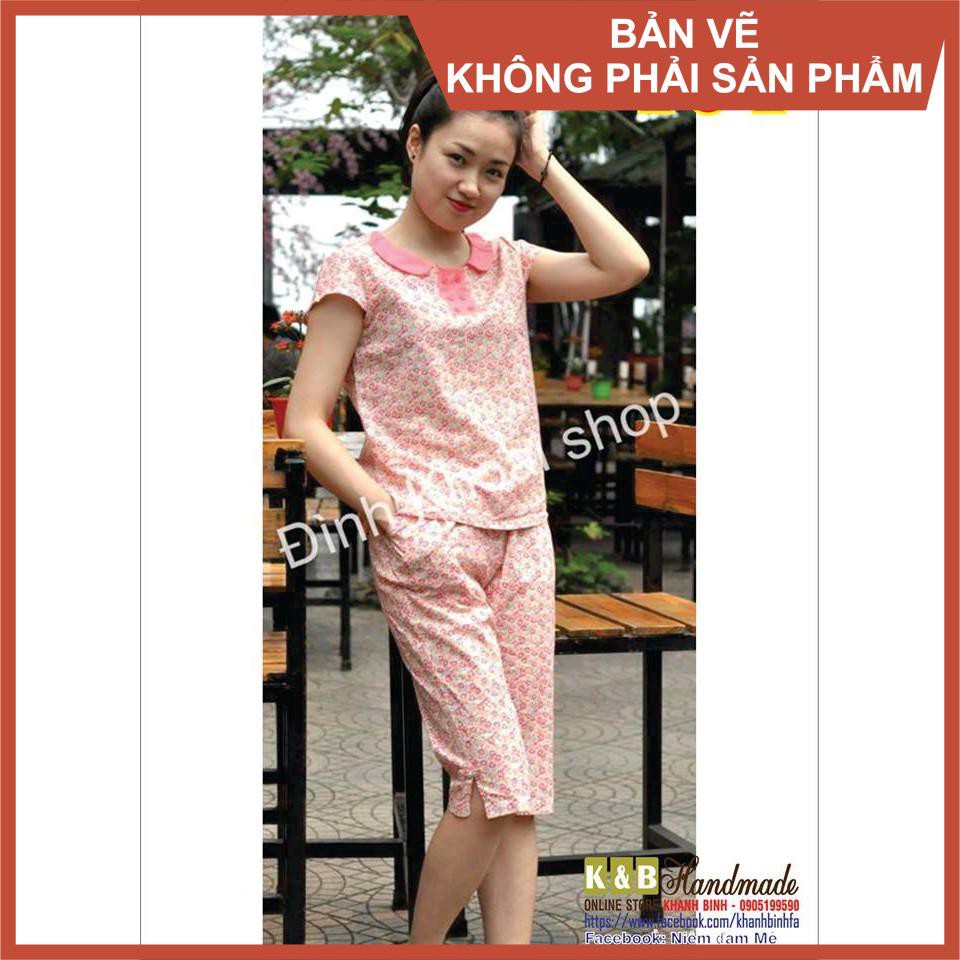 Rập giấy bộ cổ sen mã 104 (BẢN VẼ)