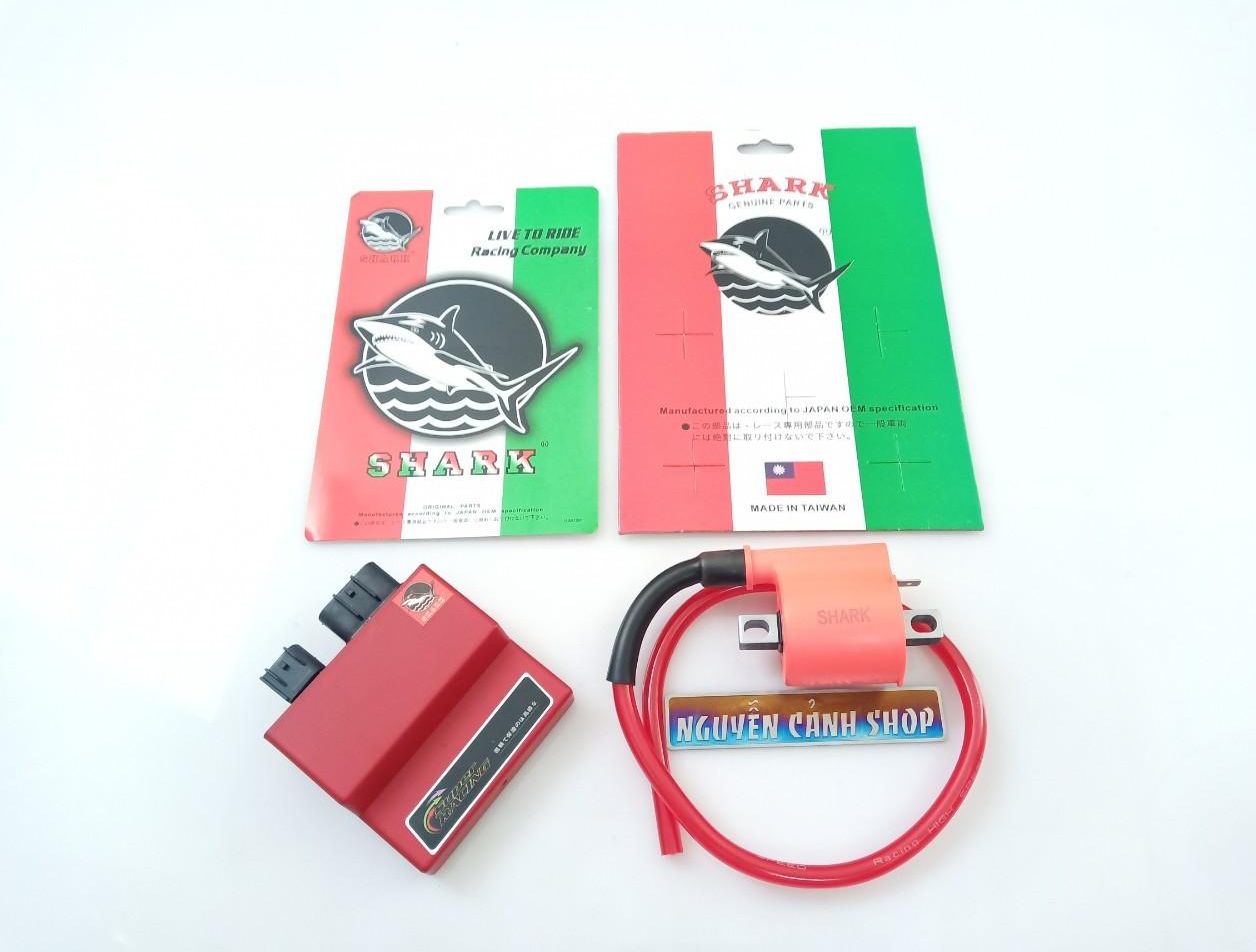 [HCM]IC xe exciter 135 mobin sườn SHARK 2 món ic độ không chỉnh