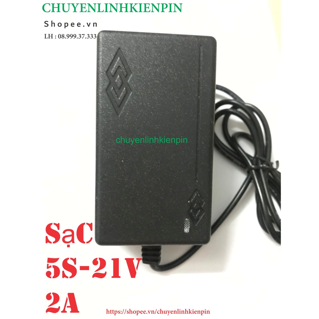 Sạc 5s 21v 2a,tự ngắt ,có đèn báo đầy