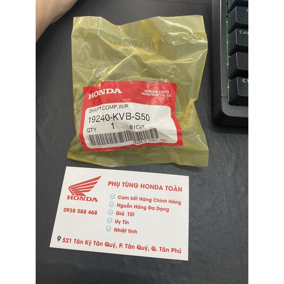 CỐT BƠM NƯỚC AB 110 / CLICK 110 / LEAD 110 ZIN THÁI HONDA