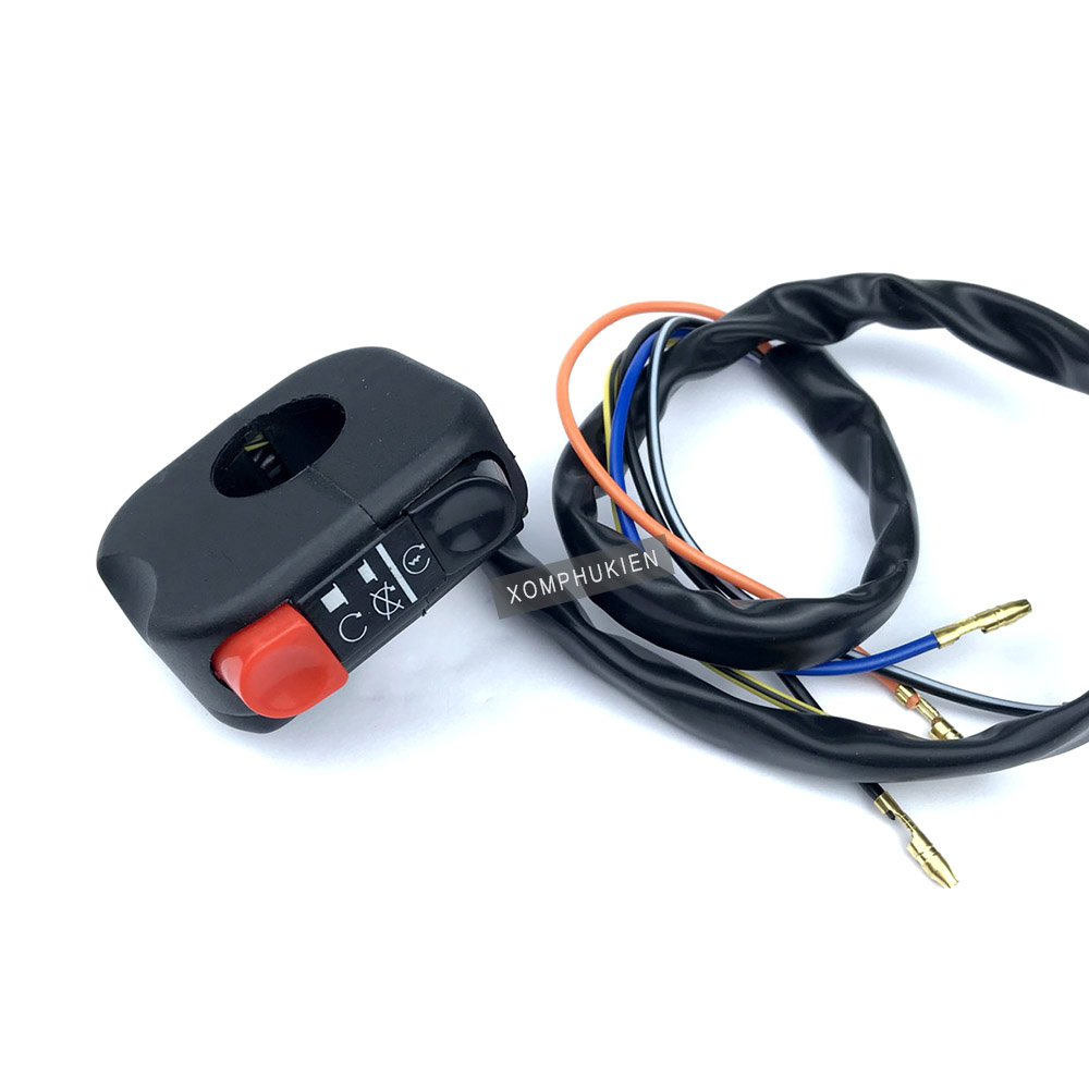 [HCM]Cùm Công Tắc Domino 2 Nút Gắn Ghi Đông Xe Máy [ 1 Chiếc ]