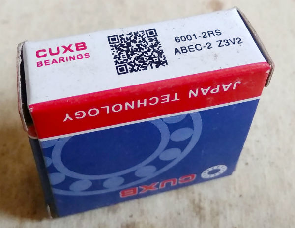 Vòng bi 6001-2RS CUXB (10 cái)