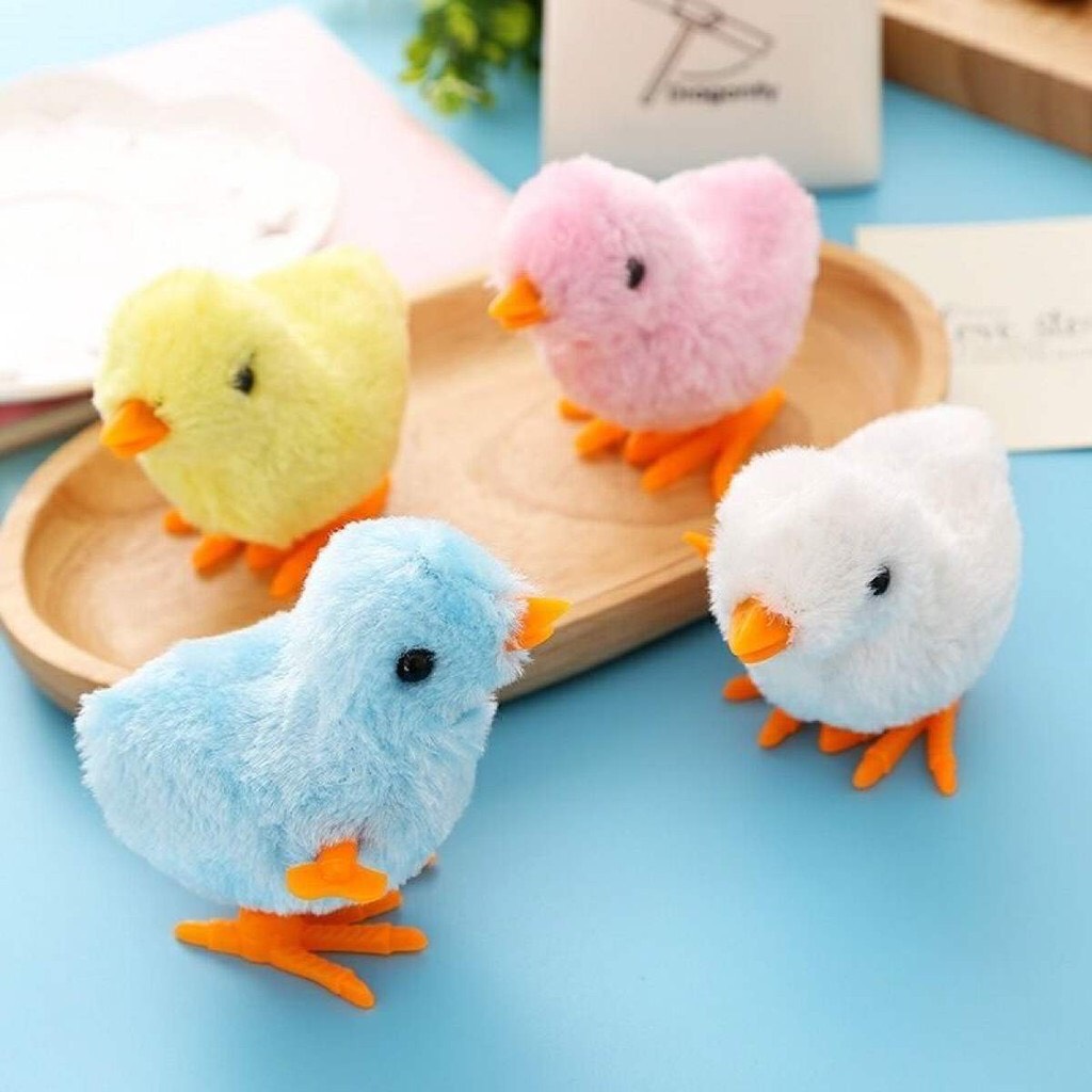 Gà con vặn cót biết chạy cho bé, Gà con chạy cót