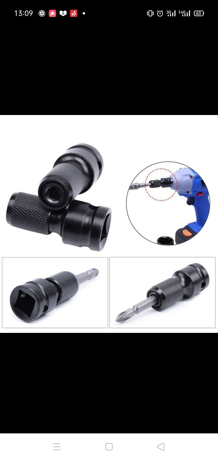ĐẦU CHUYỂN BULONG 1/2 SANG BẮT VÍT