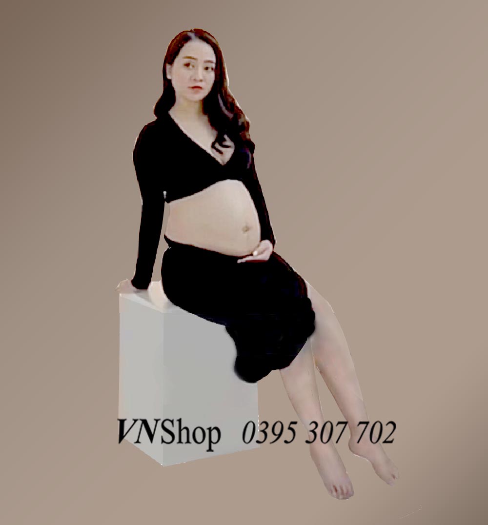 Đầm Bầu Chụp Ảnh Váy+Áo+Quần