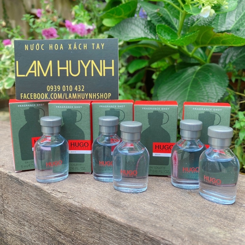 [ CHÍNH HÃNG] Nước hoa mini HUGO BOSS MAN EDT 5ml