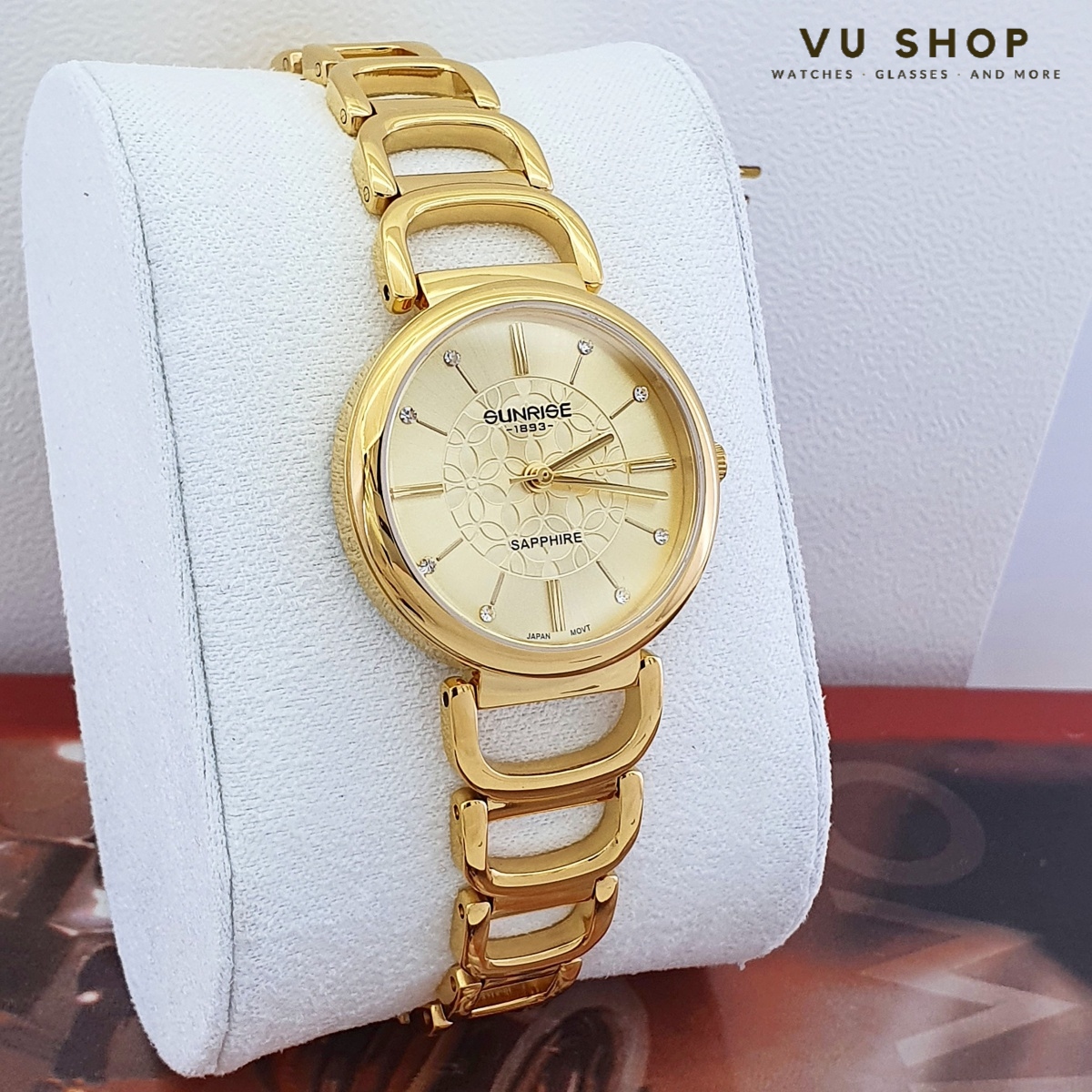 Sunrise Women's Bracelet Watch 9997SA - Sapphire glass