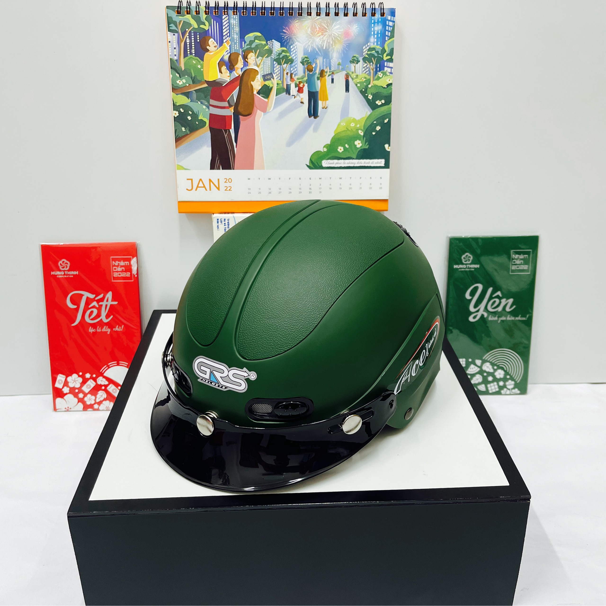 Mũ Bảo Hiểm 102 GRS/Bảo Hành 12 Tháng