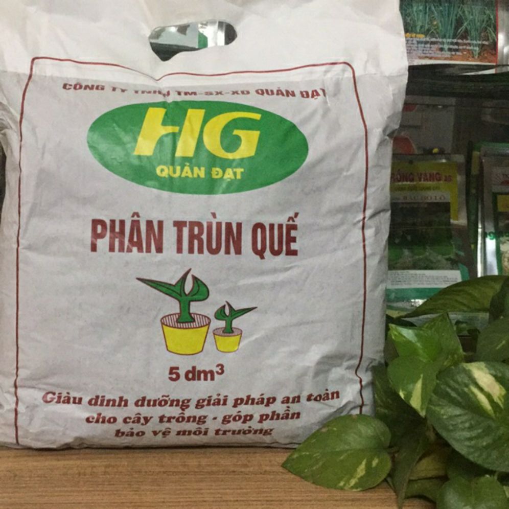 Phân trùn quế - gói 5dm3