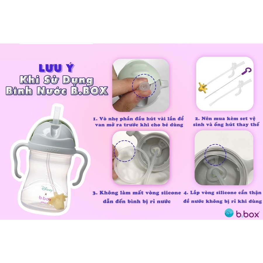Bình Nước 360 Độ Tập Uống Nước B.BOX Cho Bé