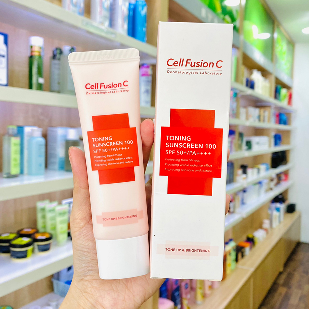 Cell Fusion C Toning Sunscreen 100 SPF50+ PA++++ 50ml