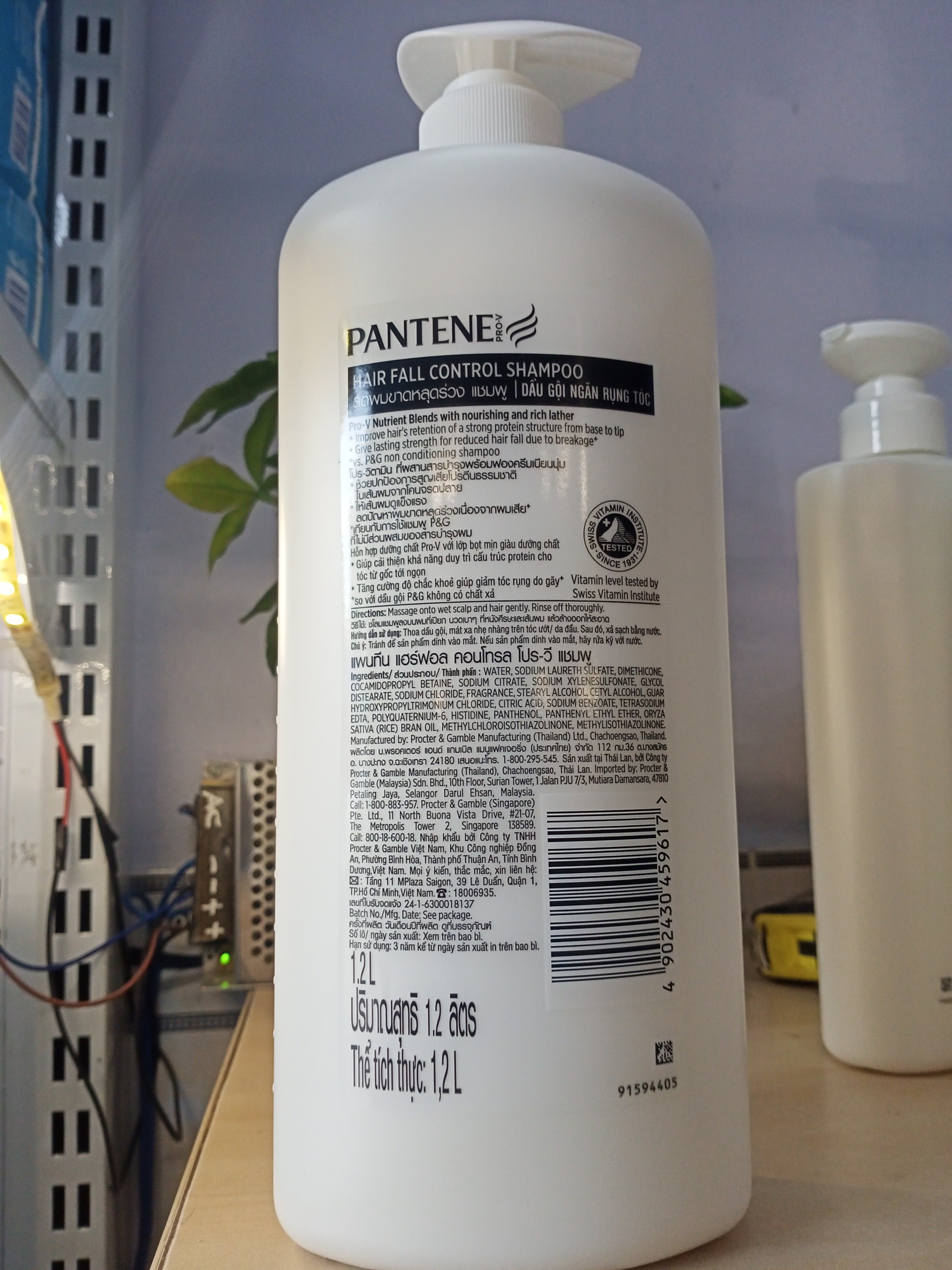 Dầu Gội Pantene Ngăn Rụng Tóc 650ml - 1200ml