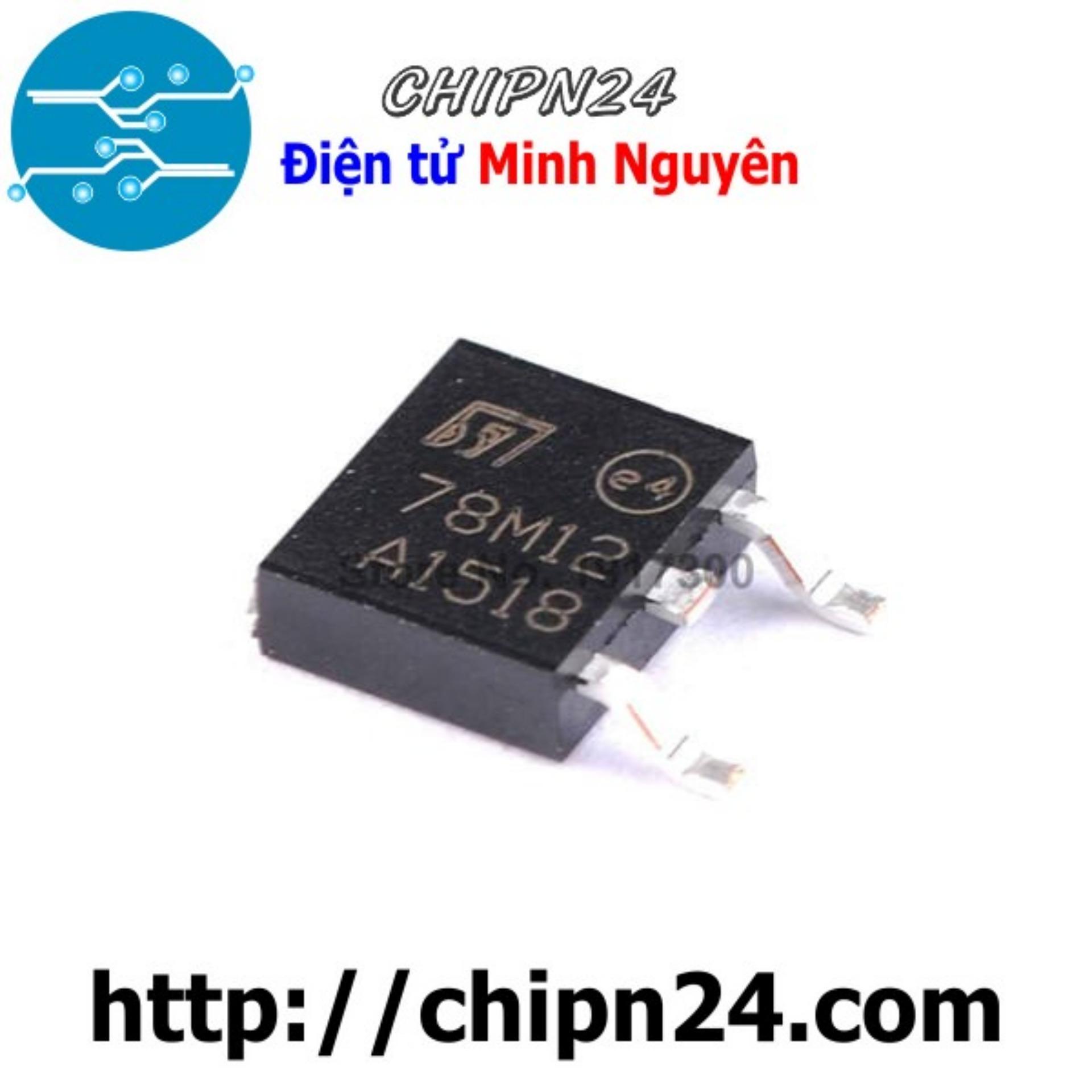 [4 con] (SOP) IC Dán 78M12 TO-252 (SMD) (7812)