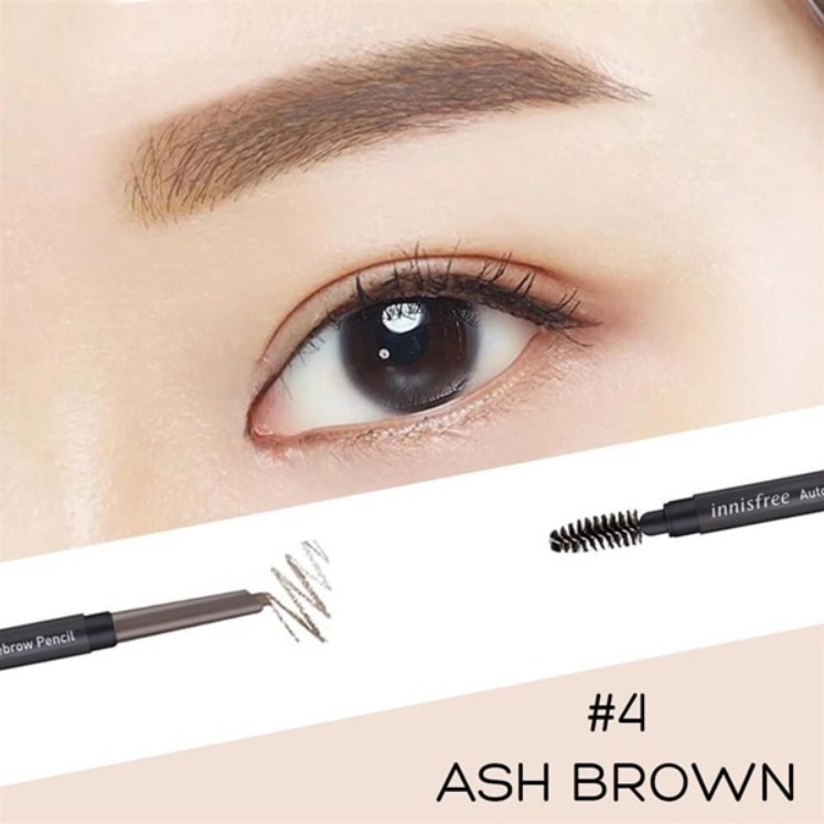 Chì kẻ chân mày innisfree Auto Eyebrow Pencil