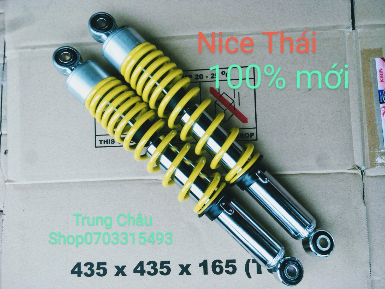 Cặp Phuộc ( NICE) THÁI CHÍNH HÃNG GẮN CÁC DÒNG XE