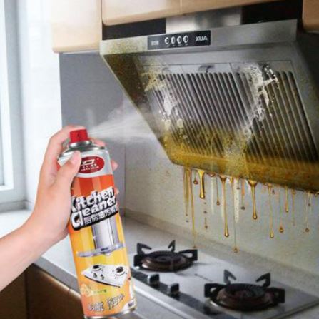 CHAI XỊT VỆ SINH NHÀ BẾP LOẠI LỚN 500ML bình bọt tuyết dung dịch rửa phòng bếp núc làm sạch khu vực bếp lò bếp ống thông khói tẩy vết bẩn dơ bám lâu ngày chất tẩy ố thức ăn nấu nướng sạch bóng bề mặt chống khuẩn
