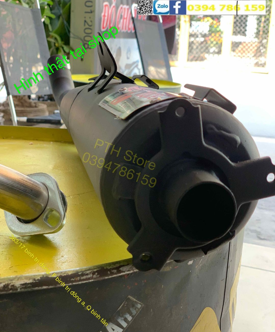 pô UMA nhập Malaysia cho EXCITER150 WINNER