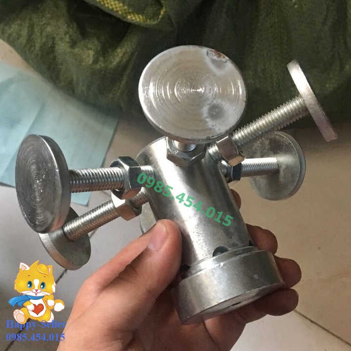 Cữ xoay căn thanh nhôm cho máy phay đố mới