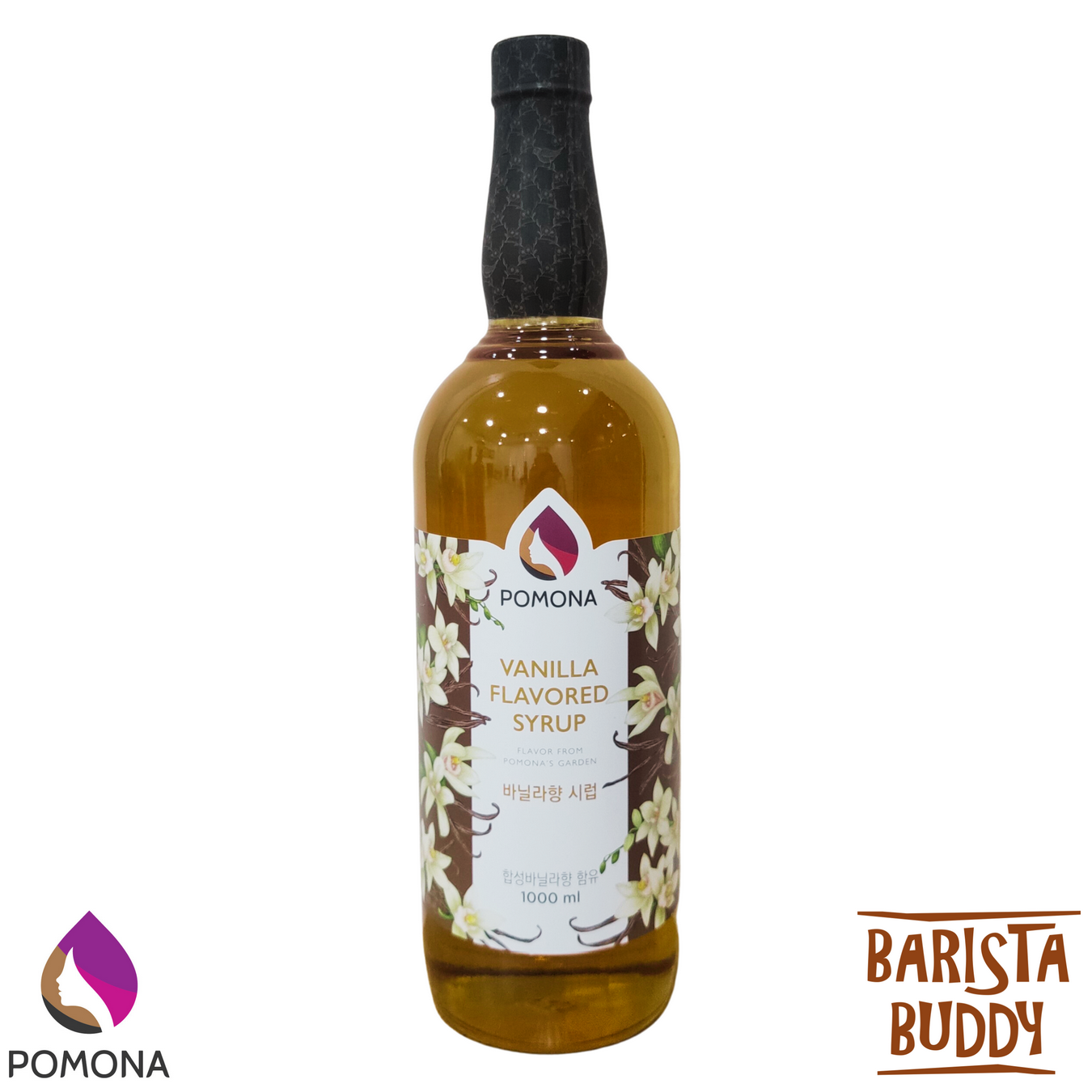 Siro pha chế cà phê Pomona vị vanilla (Nguyên liệu pha chế)