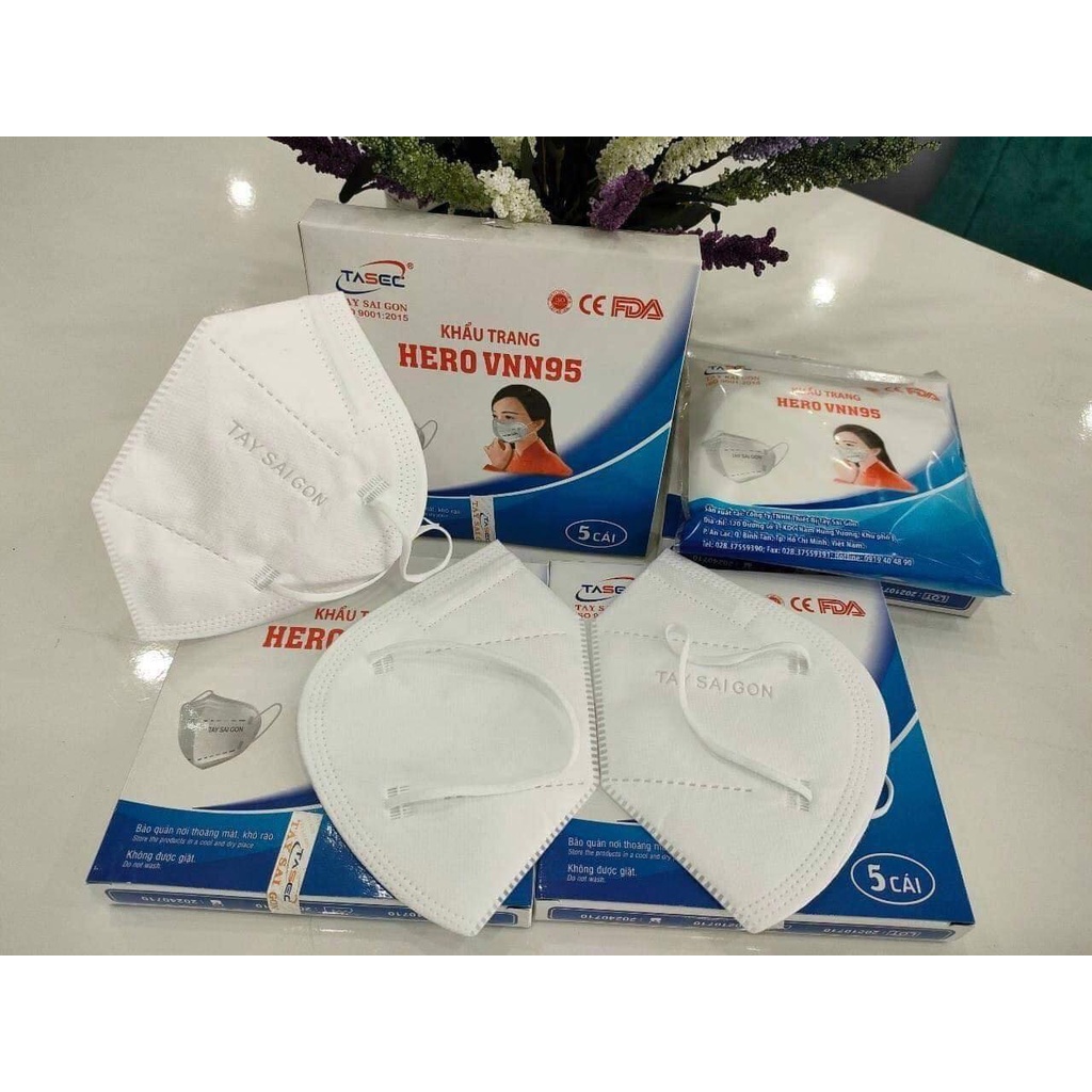 Hộp Khẩu TRang Y Tế N95 KHÔNG VAN