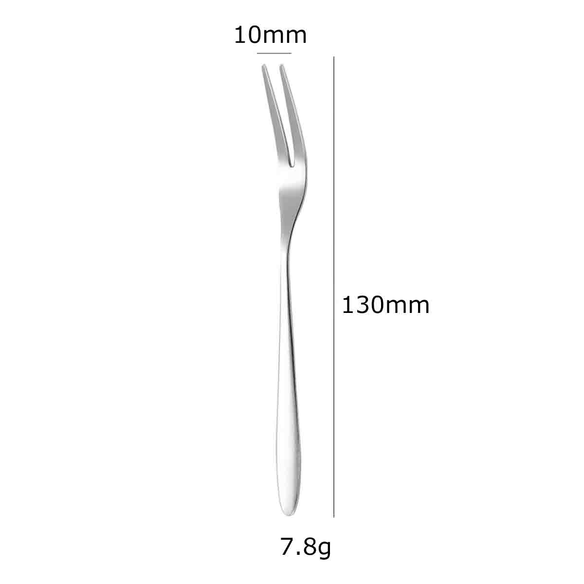 High Quality Stainless Steel Fork Head Type 2 Teeth, 1 Tooth Fruit Fork
