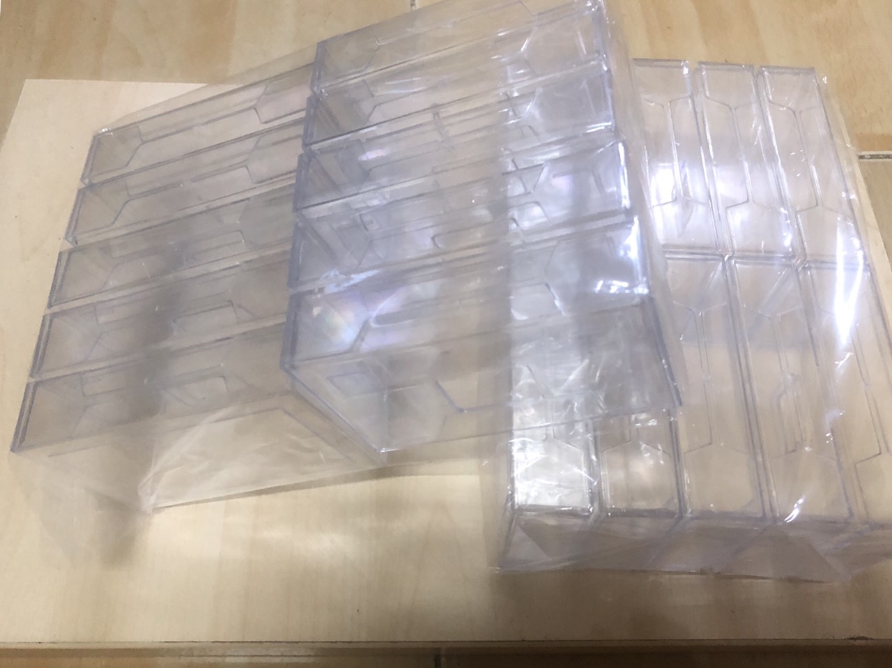 Hộp MICA đựng danh thiếp - Block 100 hộp
