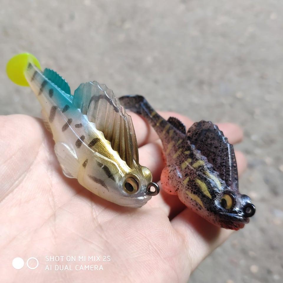 mồi mềm giấu lưỡi cực nhậy cá