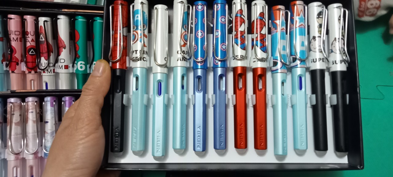 combo Bút mực xóa  hoạt hình và mực xóa