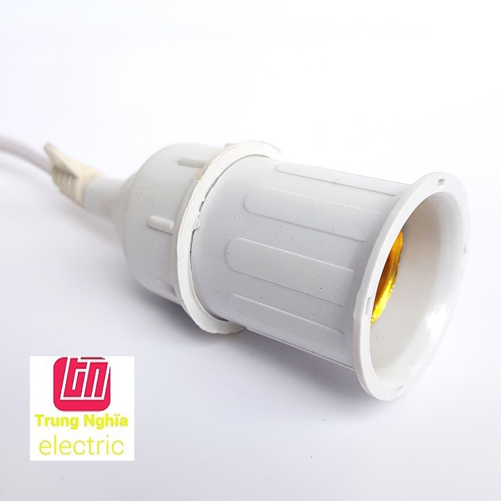 [GIÁ HỦY DIỆT] [LOẠI TỐT] BỘ 2 ĐUI ĐÈN KÍN NƯỚC E27 - CÓ MÓC TREO