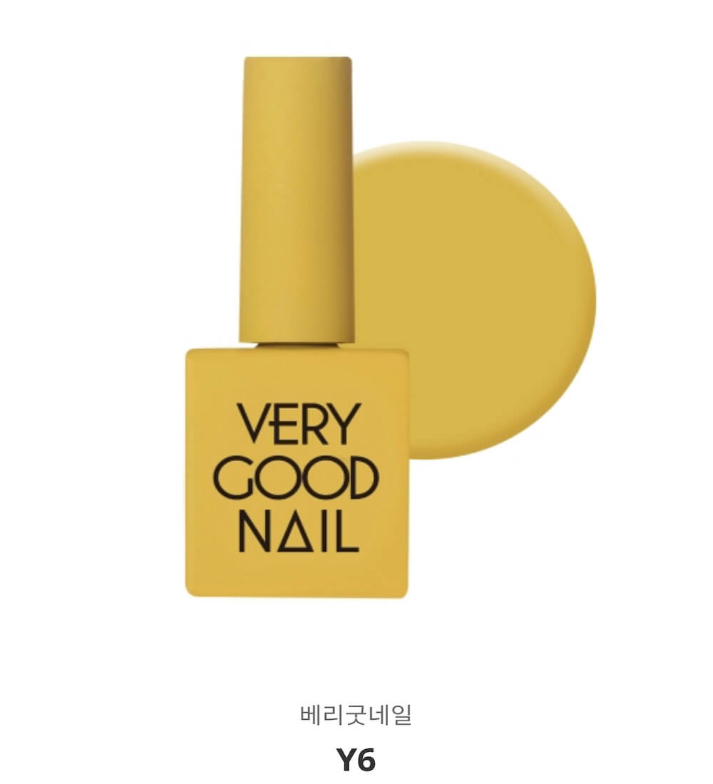 Very good Nail Sơn Gel Hàn quốc Tông màu Vàng Chính hãng, Mã #Y1~Y13