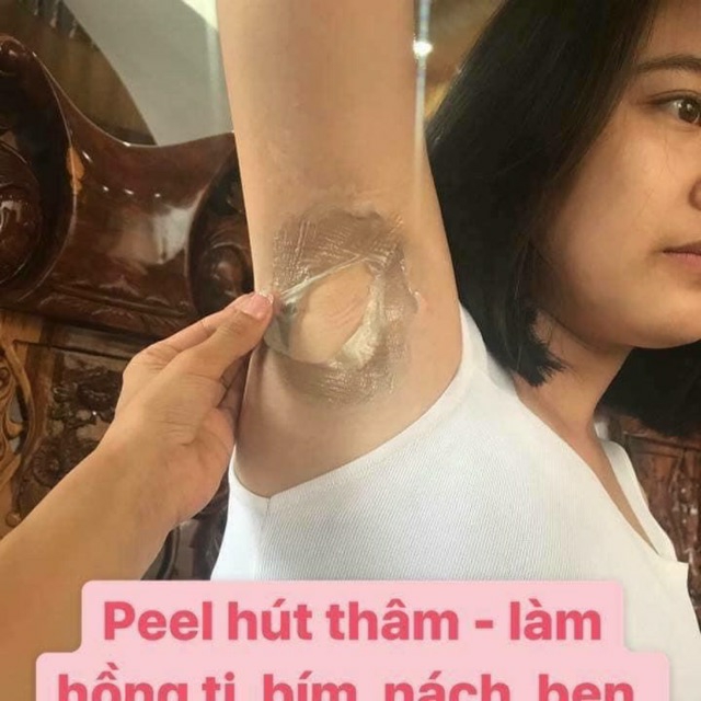 Peel Lột Da Nách Hết Thâm Trắng Mịn+ kem dưỡng