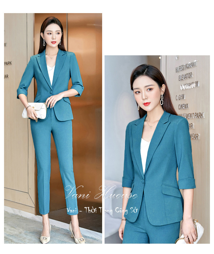 Set nguyên bộ áo Vest quần dài