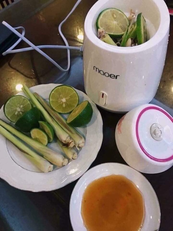 Máy xông hơi da mặt hoa quả tươi 2 trong 1 Maoer