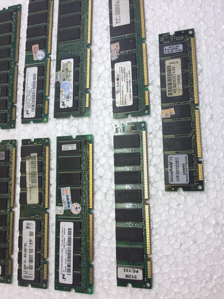 Ram SDRam Máy tính PC 256Mb Bus 100 Bus 133