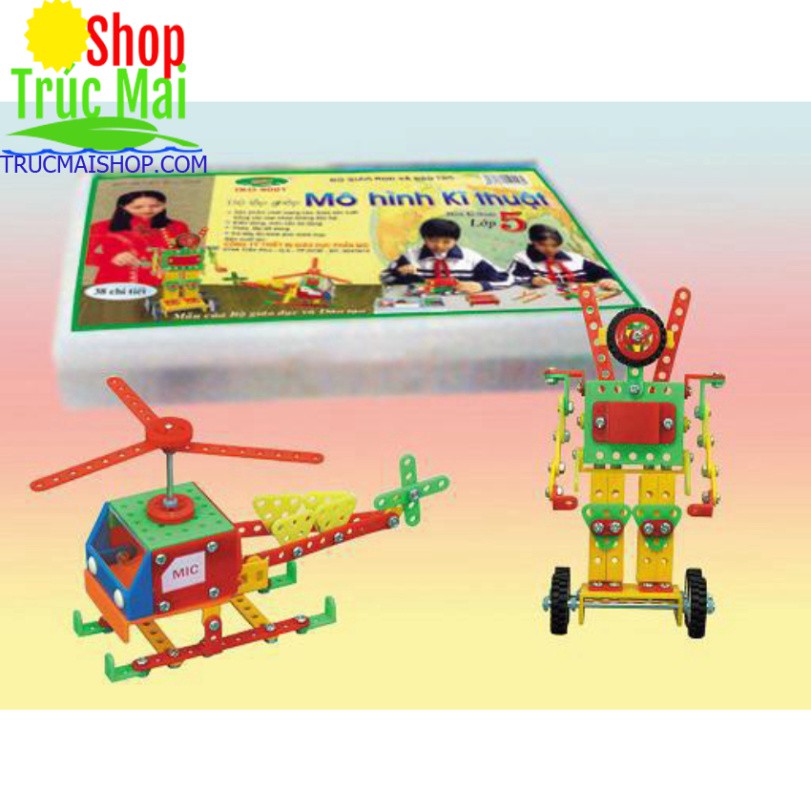 Đồ chơi lắp ghép mô hình kỹ thuật,trí tuệ cho bé 5