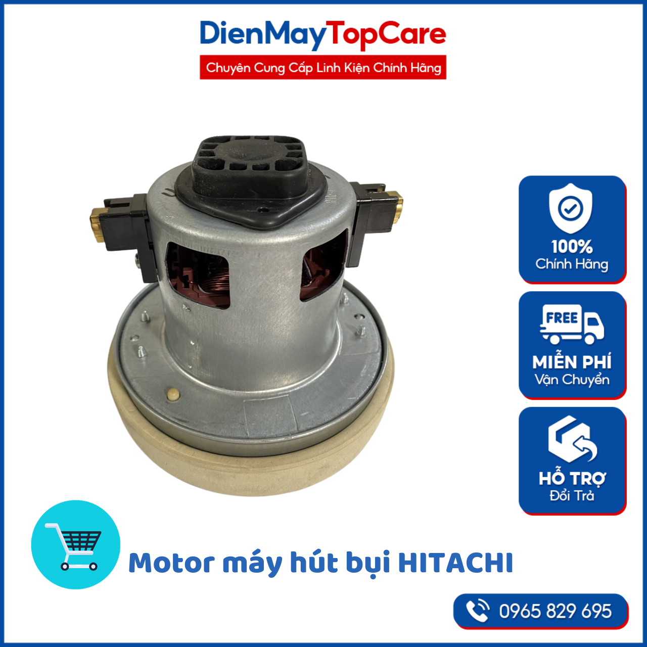 [HÀNG CHÍNH HÃNG] Motor máy hút bụi HITACHI