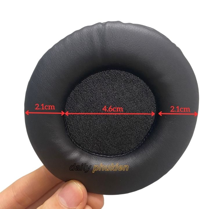 1 đôi Ốp đệm da tai nghe tròn 9cm