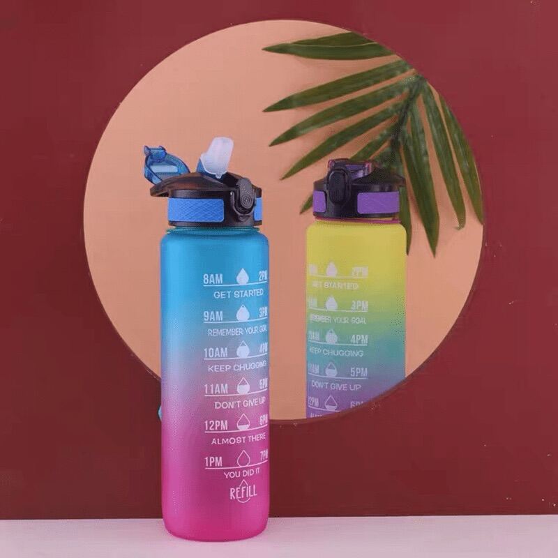 Bình Nước Có Vạch Báo Giờ - 1L