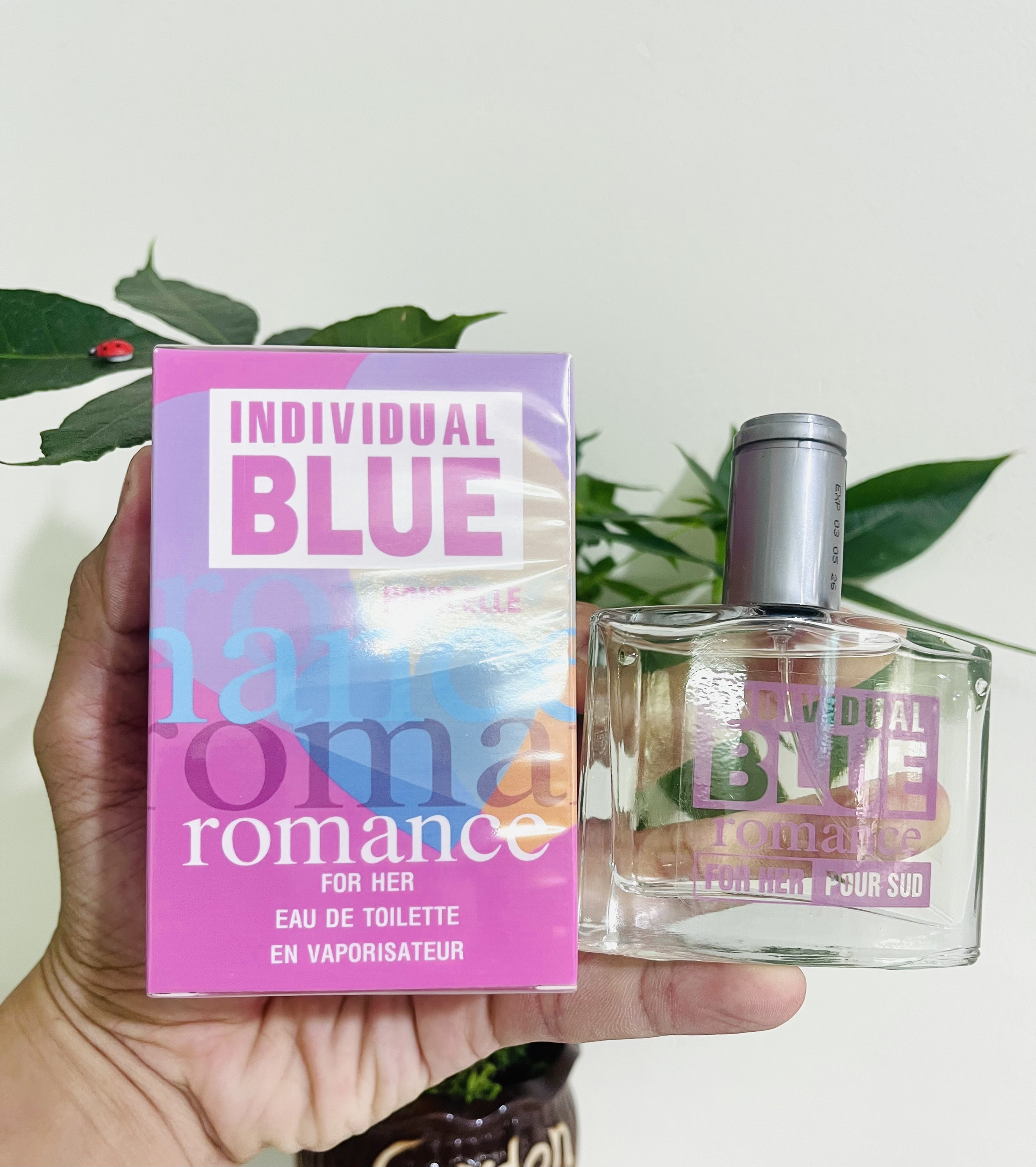 (Hàng Chuẩn)Nước Hoa Nữ Blue Romance Individual pour elle 50ml ( Hồng)