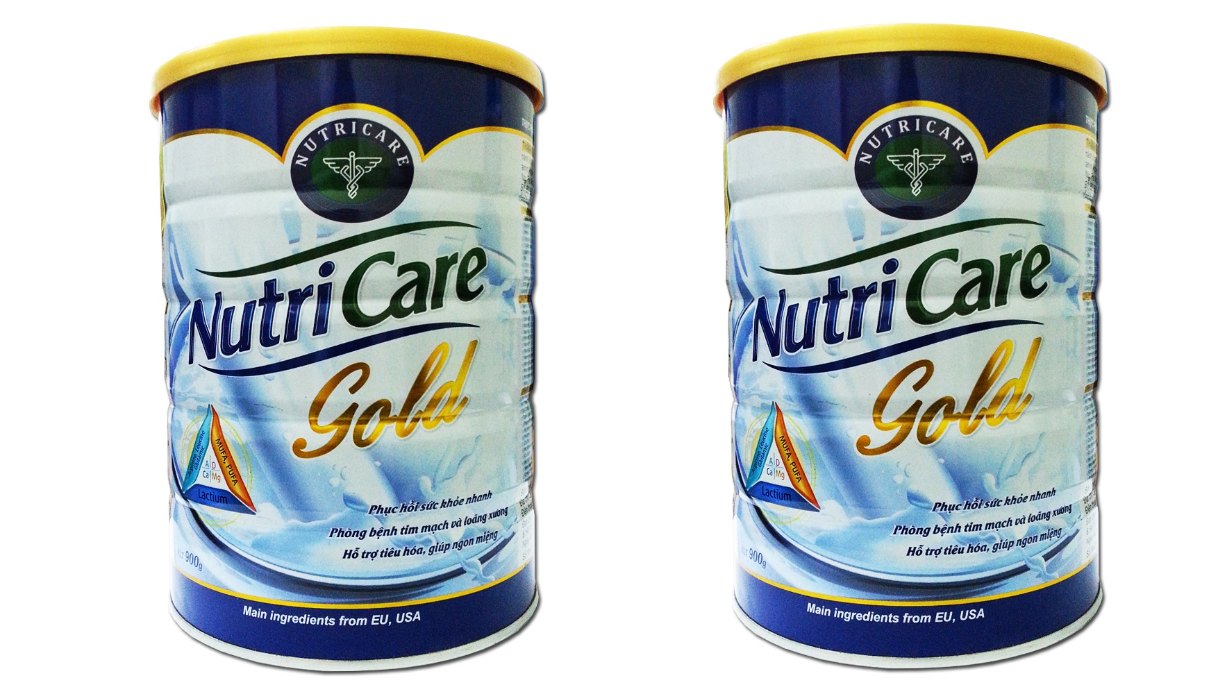 [HCM]﻿Bộ 2 sữa bột NUTRICARE Gold - 900g